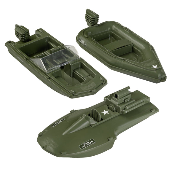 Tim Mee Toy Army Boats Olive Vignette