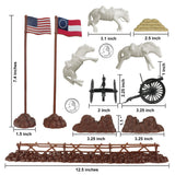 BMC Toys American Civil War Battlefield Scale
