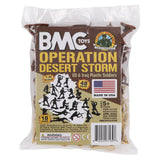 BMC Toys Classic Desert Storm US and Iraq Soldier Figures Package