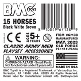 BMC Toys Classic Lido Riding Horses 15pc Label Art