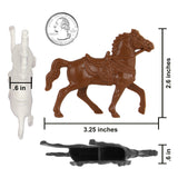 BMC Toys Classic Lido Riding Horses 15pc Scale
