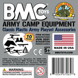 BMC Toys Classic Marx Army Camp Gray Insert Art Card