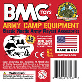 BMC Toys Classic Marx Army Camp Red Insert Art Card