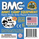 BMC Toys Classic Marx Army Camp Desert Tan Insert Art Card