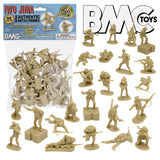 BMC Toys Iwo Jima Marines Tan Main Logo