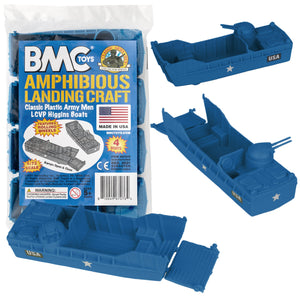 BMC Toys Classic Marx Landing Craft Blue Main