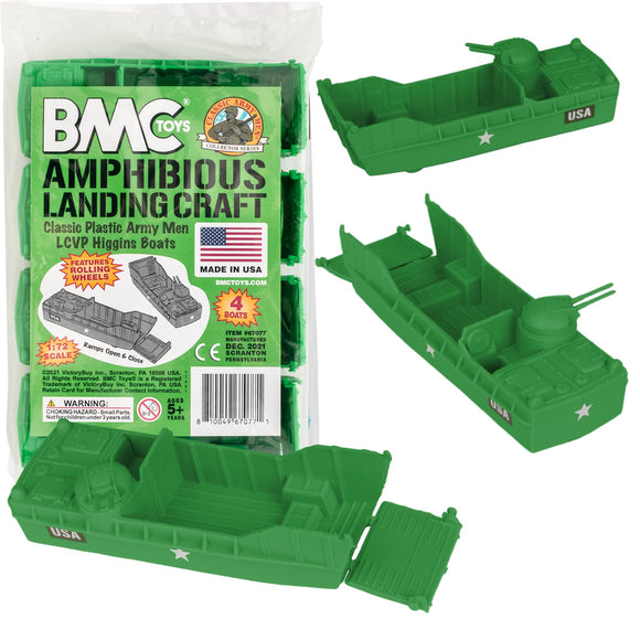 BMC Toys Classic Marx Landing Craft Green Main
