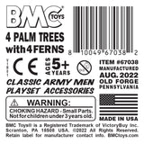 BMC Toys Classic Marx Palm Trees Green 8pc Label Art