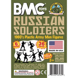 BMC Toys Classic Marx WW2 Russian OD Green Insert Art Card