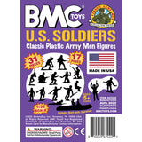 BMC Toys Classic Marx WW2 Soldiers Purple Insert Art