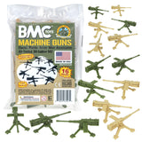 BMC Toys Classic Mpc Army Machine Guns Tan OD Green Main
