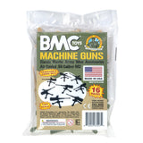 BMC Toys Classic Mpc Army Machine Guns Tan OD Green Package