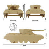 BMC Toys Classic Payton Tanks Tan Scale