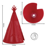 BMC Toys Classic Plains Indian Teepees Red Scale