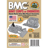 BMC Toys Classic WW2 Bulldozer Building Tan Insert Art Card