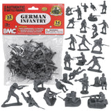BMC Toys Classic Toy Soldiers WW2 German Infantry Figures Gray Main Image