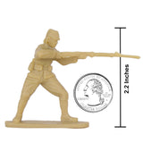 BMC Toys Classic Toy Soldiers WW2 Japanese Figures Tan Scale