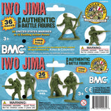 BMC Toys Iwo Jima Marines Header Card