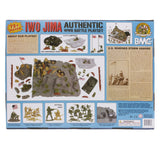 BMC Toys Iwo Jima Playset Tan Olive Box Back