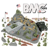 BMC Toys Iwo Jima Playset Tan Olive Main