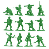 BMC Toys Plastic Army Women Green A Back