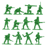 BMC Toys Plastic Army Women Green A