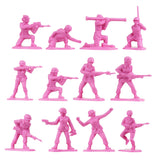 BMC Toys Plastic Army Women Pink A