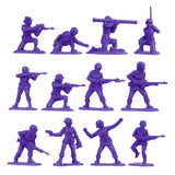 BMC Toys Plastic Army Women Purple A