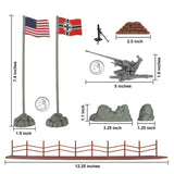 BMC Toys WW2 D-Day Bunker Accessories Scale