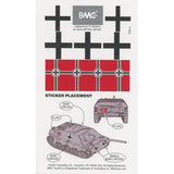 BMC Toys WW2 Jaghtpanzer Sticker Sheet