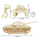 Tim Mee Toy C130 Hercules Tan Tank Scale