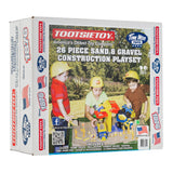 Tim Mee Toy Construction Sand and Gravel Playset Box