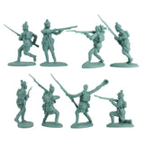 LOD Enterprises American Revolutionary War Colonial Light Infantry Figures Reverse