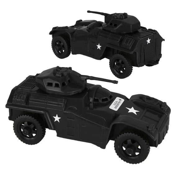 Tim Mee Toy Modern Armored Cars Black Vignette