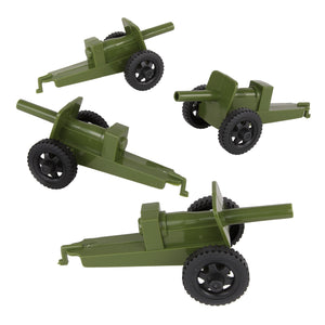 Tim Mee Toy M3 Artillery Anti-Tank Cannon OD Green Vignette