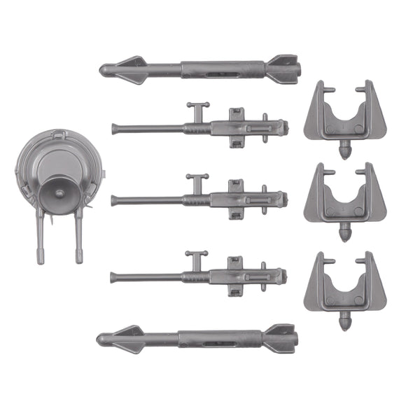 Tim Mee Toy AC130 Hercules Silver Gray Weapons Parts Package