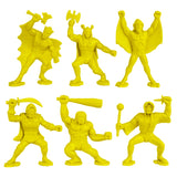 Tim Mee Toy Fantasy Figures Yellow Figure Close Up