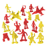 Tim Mee Toy Galaxy Laser Team Figures Red & Yellow Vignette