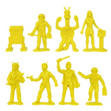 Tim Mee Toy Galaxy Laser Team Figures Yellow Close Up