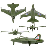 Tim Mee Toy Fighter Jet OD Green