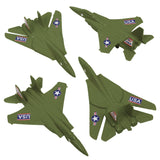 Tim Mee Toy Combat Jets OD Green Vignette