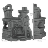 Tim Mee Toy Mountain Charcoal Gray Scale