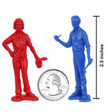 Tim Mee Toy People at Play Family Figures Primary Colors Scale
