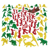 Tim Mee Toy Prehistoric Cavemen and Dinosaurs Primary Colors Vignette