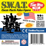 Tim Mee Toy Swat Police Figures OD Green & Tan Art