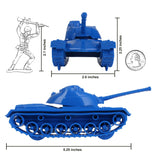 Tim Mee Toy M48 Patton Tank Blue Scale 