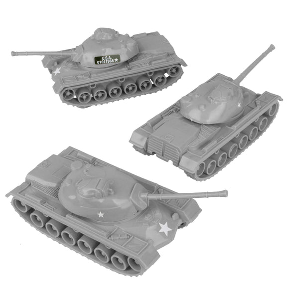 Tim Mee Toy M8 Patton Tank Gray Vignette
