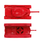 Tim Mee Toy Red M48 Patton Tank Top and Bottom