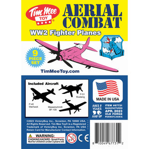 Tim Mee Toy WW2 Fighter Planes Pink Insert Art